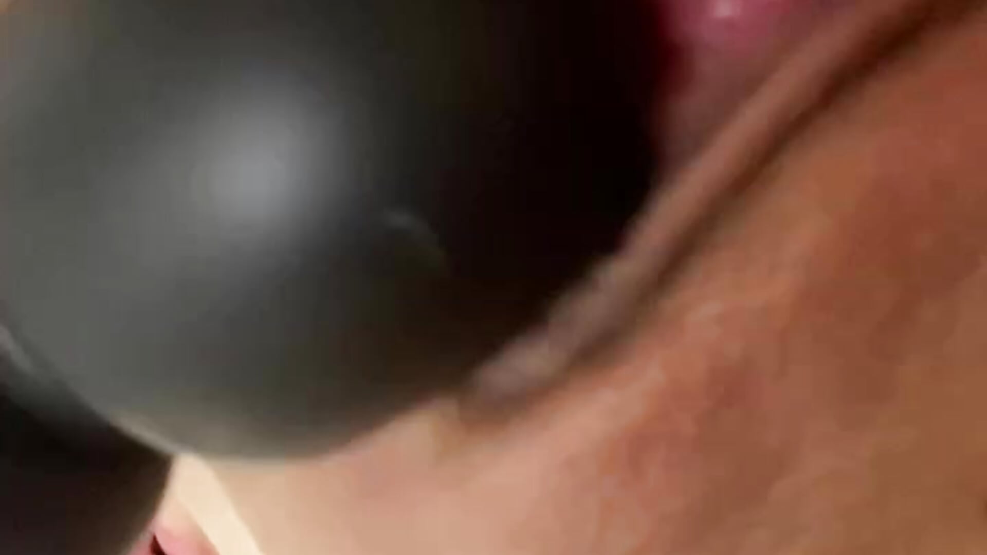 Playing with a pussy, close-up