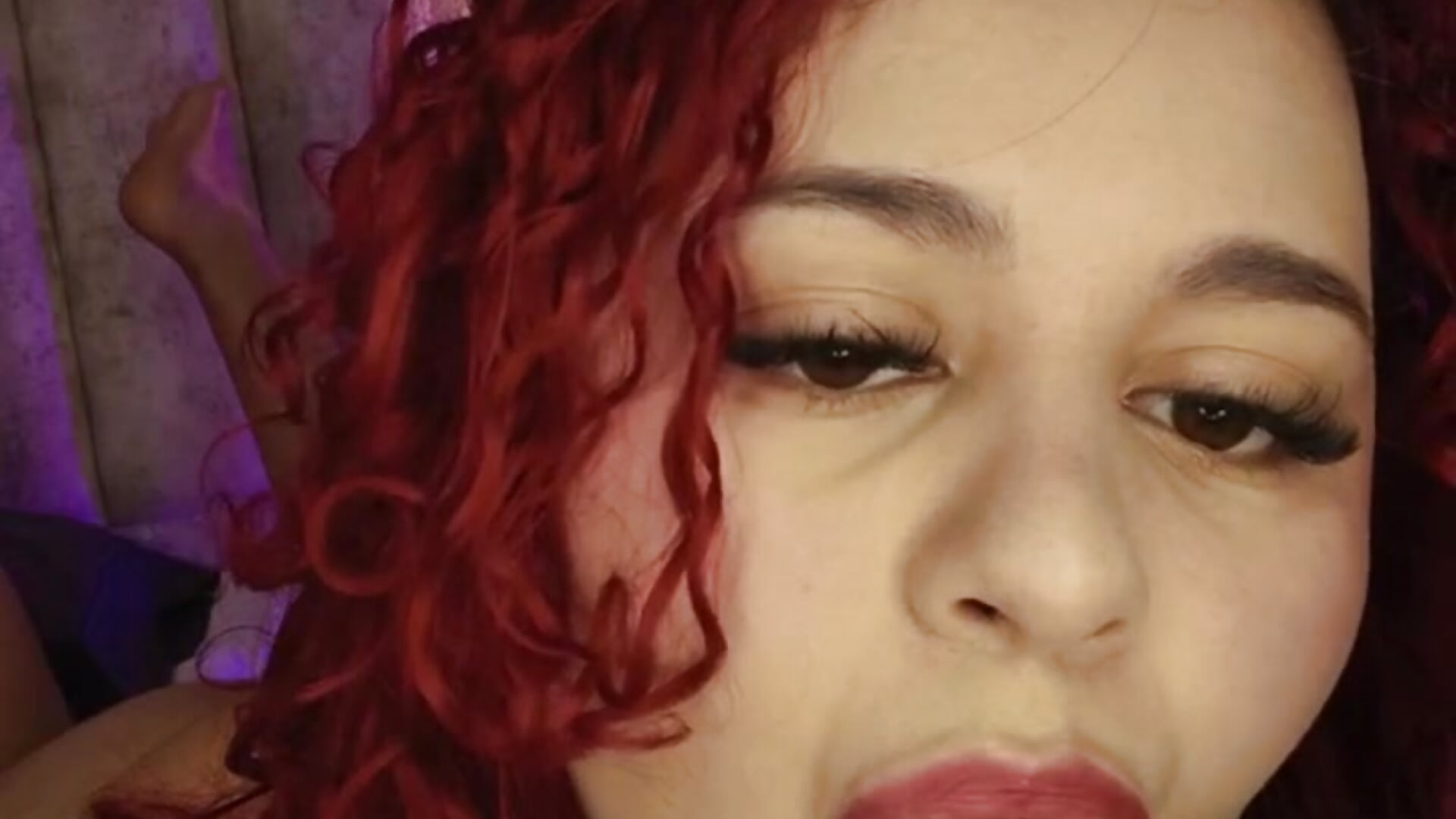 Just My Lips teasing your dick - video by RosalieVittoria cam model