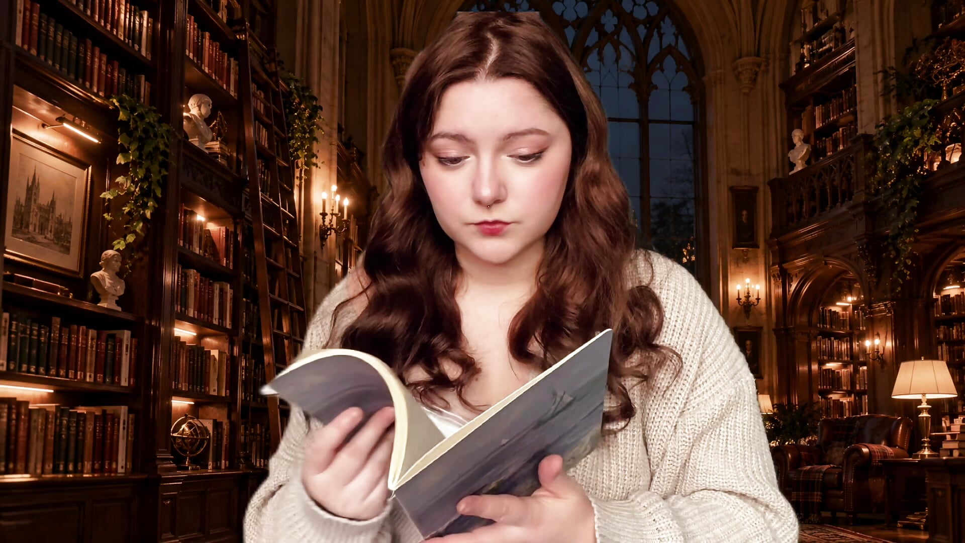ASMR Roleplay | Your Snobby Ivy League Classmate Flirts With You During a Late Night Study Session📚 - วิดีโอโดย bambimayy โมเดลแคม