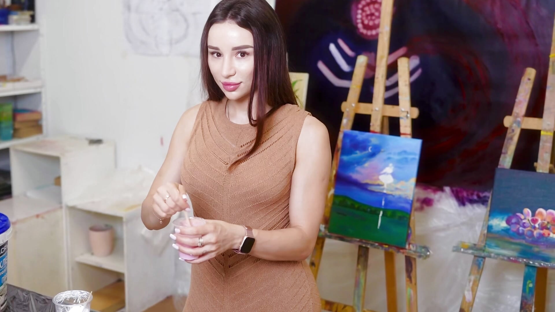 drawing master class - My_Marusya主播的视频