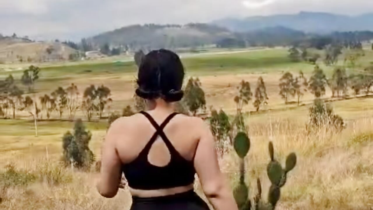 Free tits on the mountain🍒 - video by valenhil_ cam model