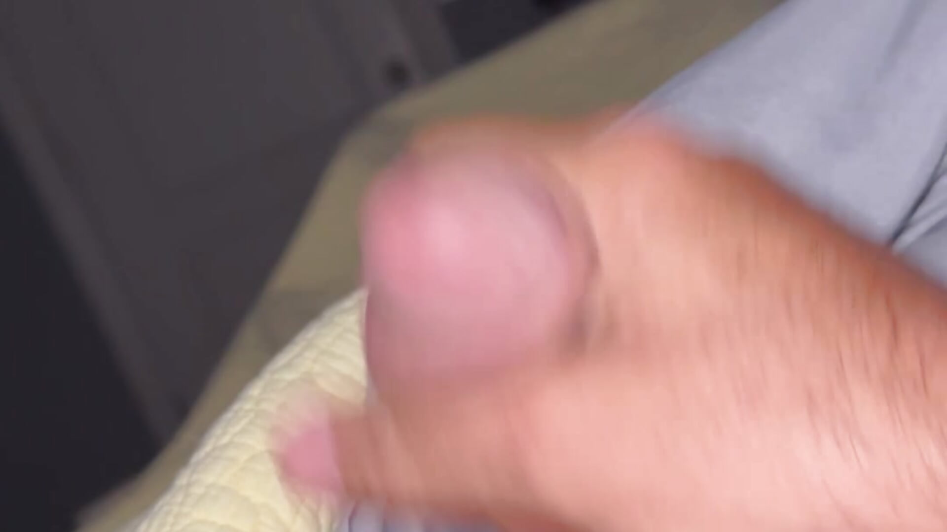 Horny in bed while wife sleeps beside me