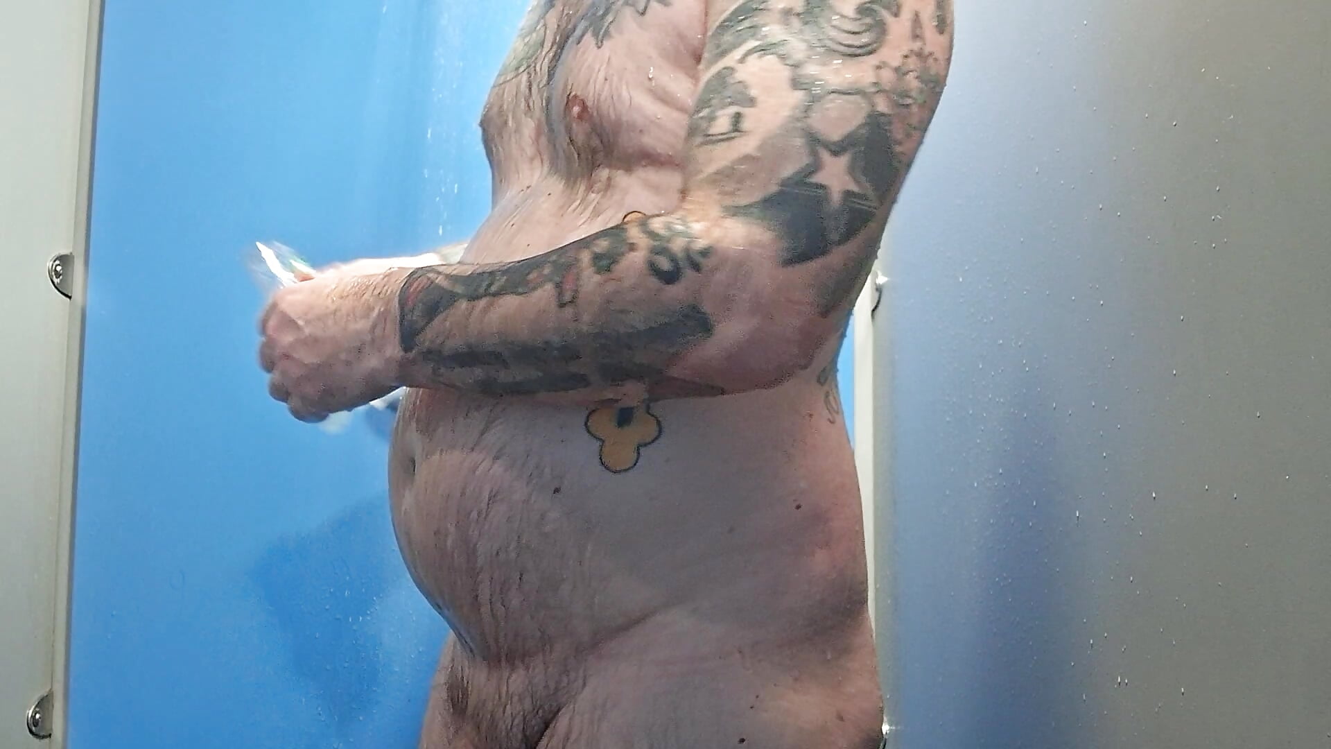 Post work shower