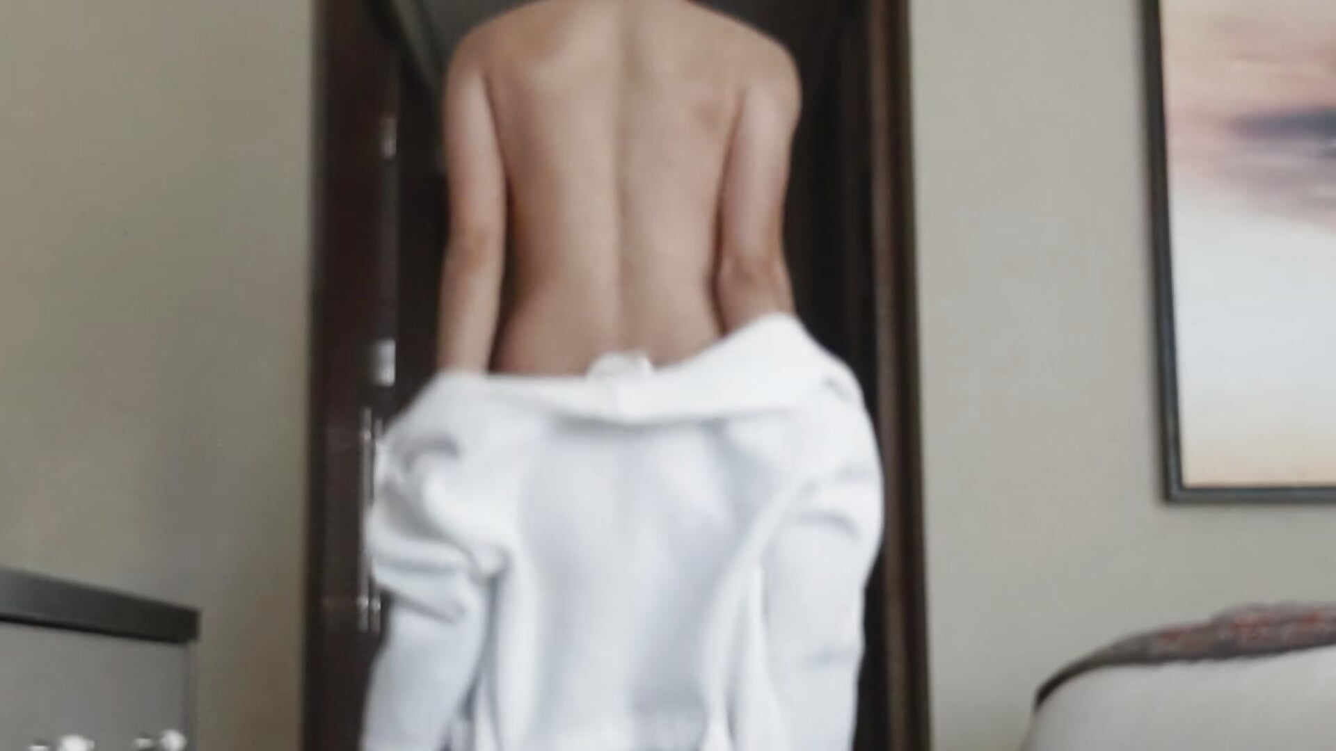 Gown Slipping off