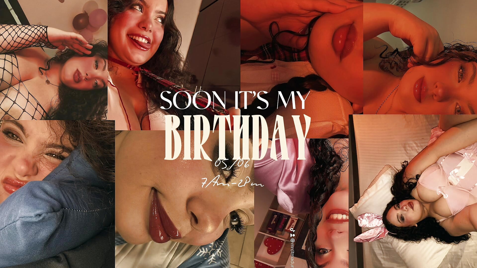 Soon it's my birthday 05/06 7am-2pm🌸🩷 - video di Blair_Curvy modella di cam