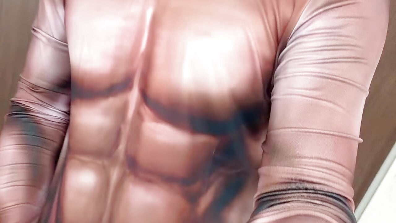 コスプレ筋肉スーツ - video by dadamaruu cam model