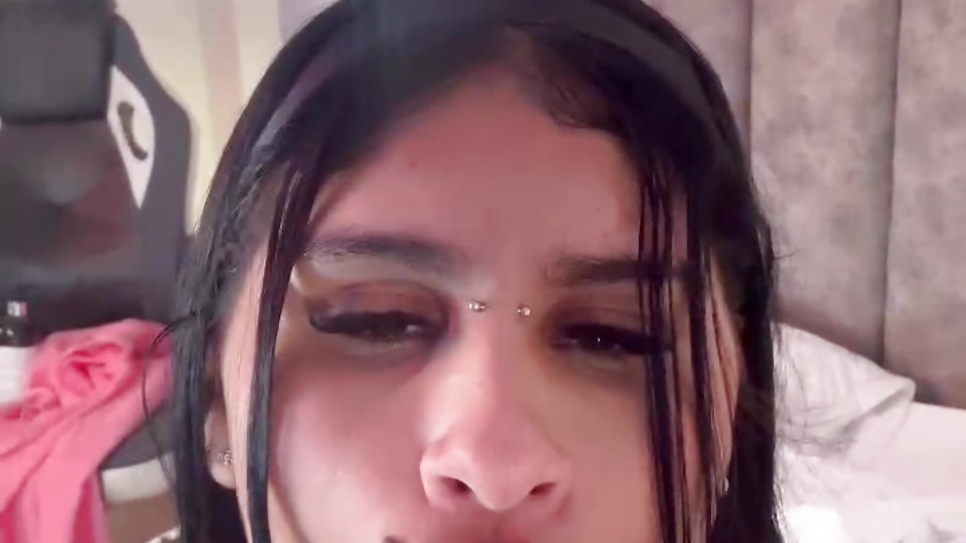 a blowjob thinking about your cock
