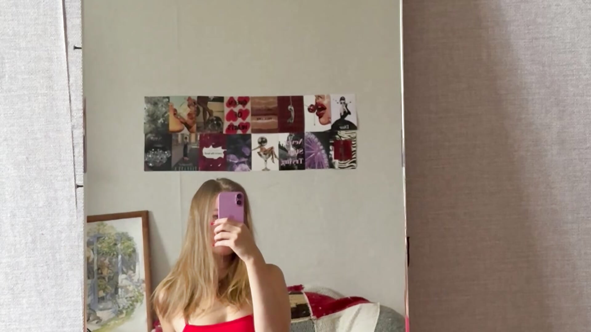 Lady in red - video od modelky/modela curvycatwow