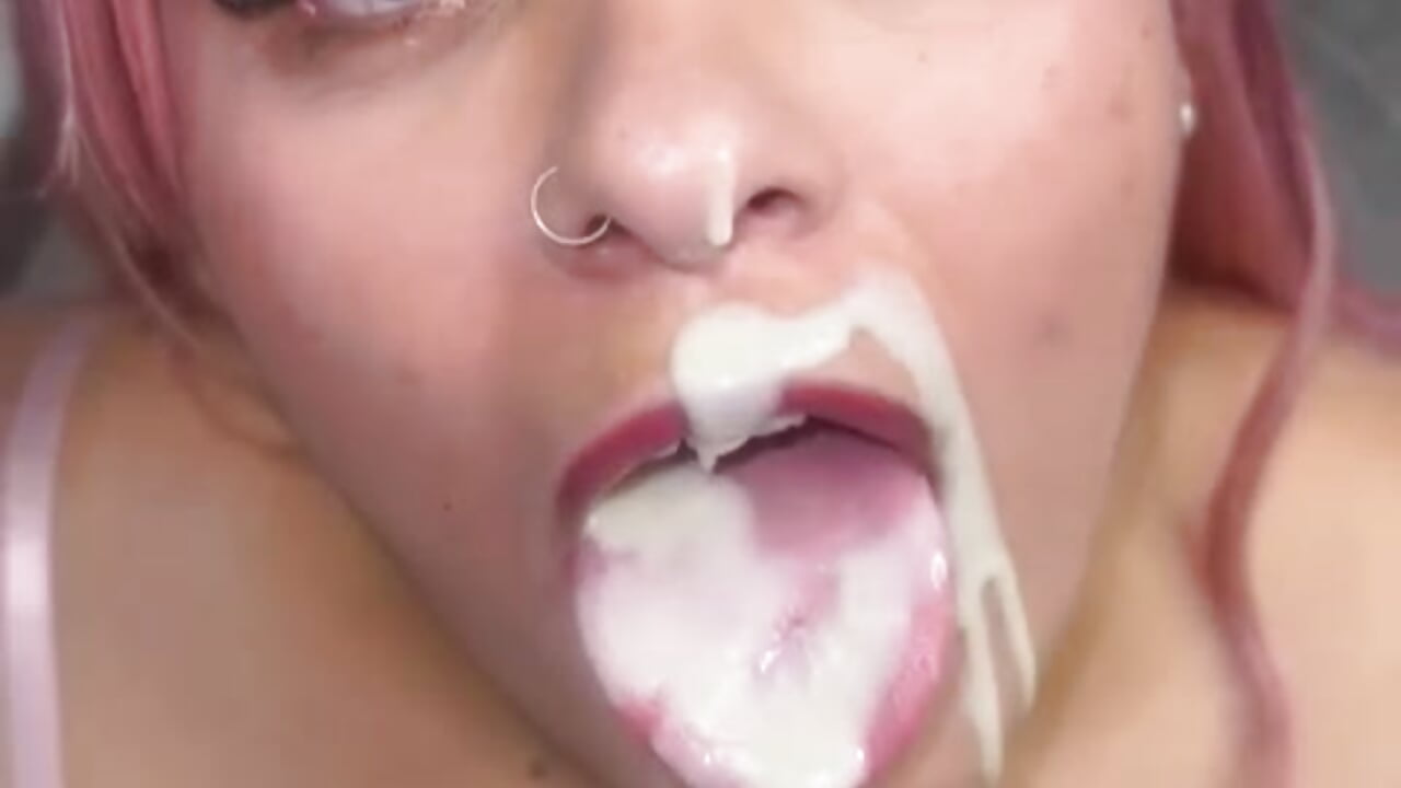 cum in my mouth - vídeo de la modelo de cam Brenda-maazo