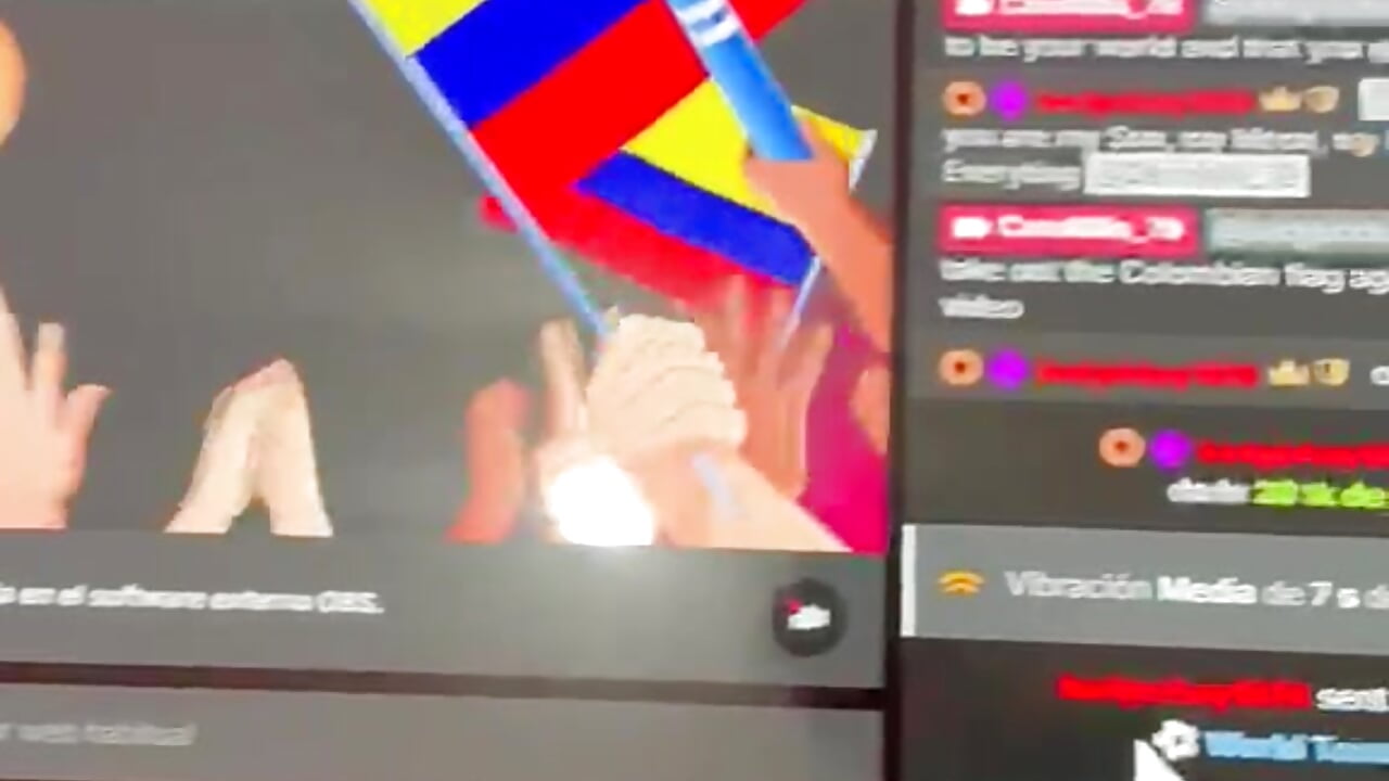 Colombia in the world cup - video by CarolMis_79 cam model