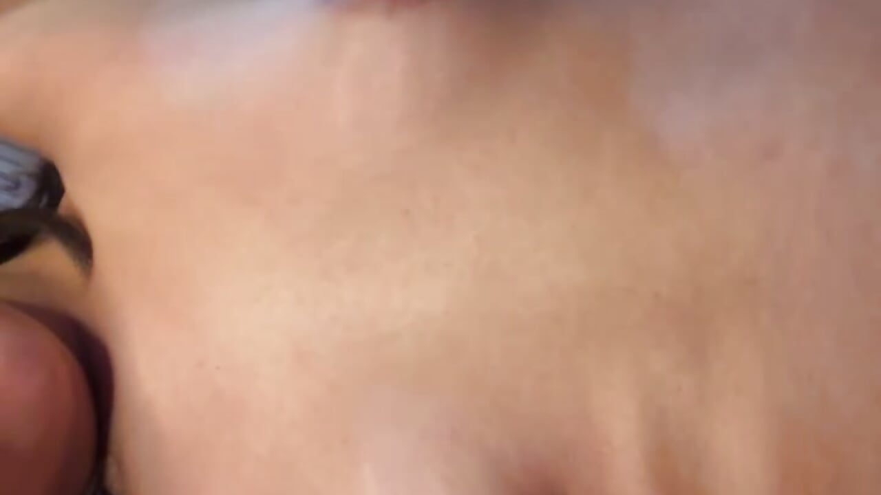 MEGAN SUCKS HER SMALL TITS