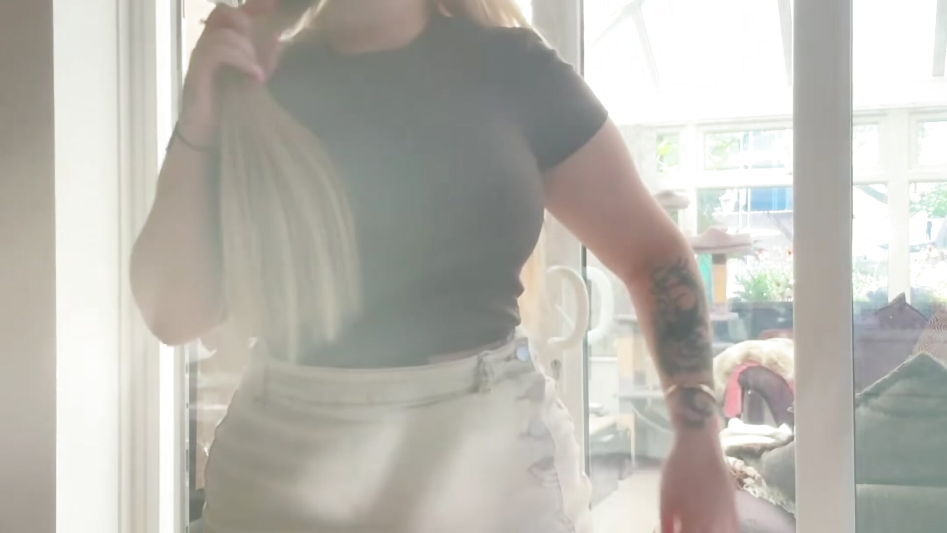 Dancing in kitchen