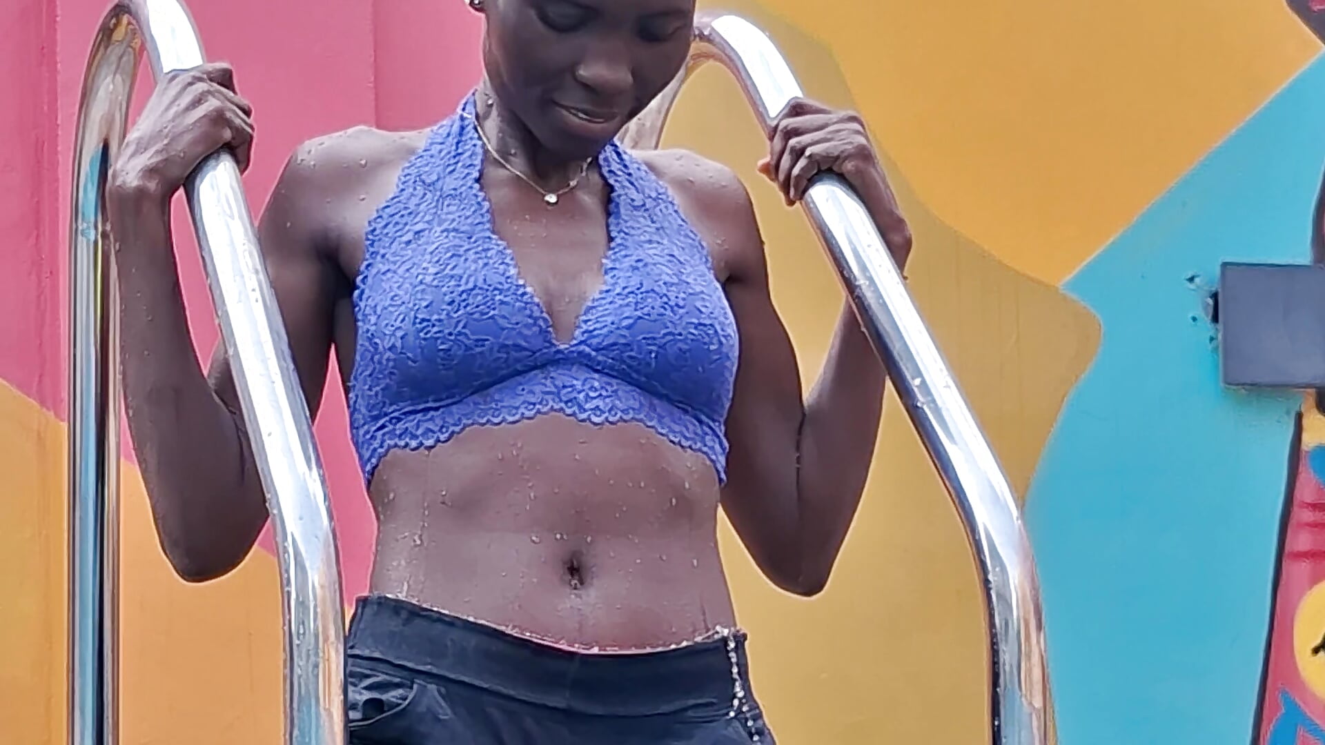 At the pool - video by M4melanine