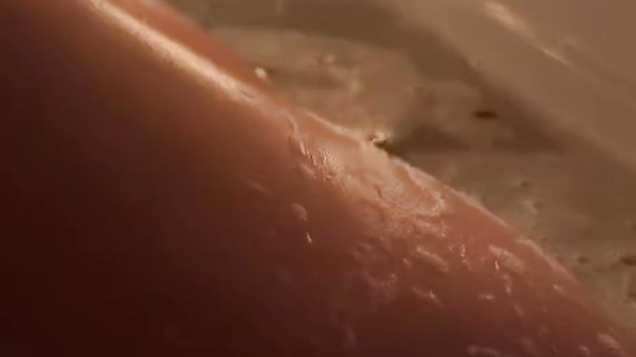 Chilling in the bath