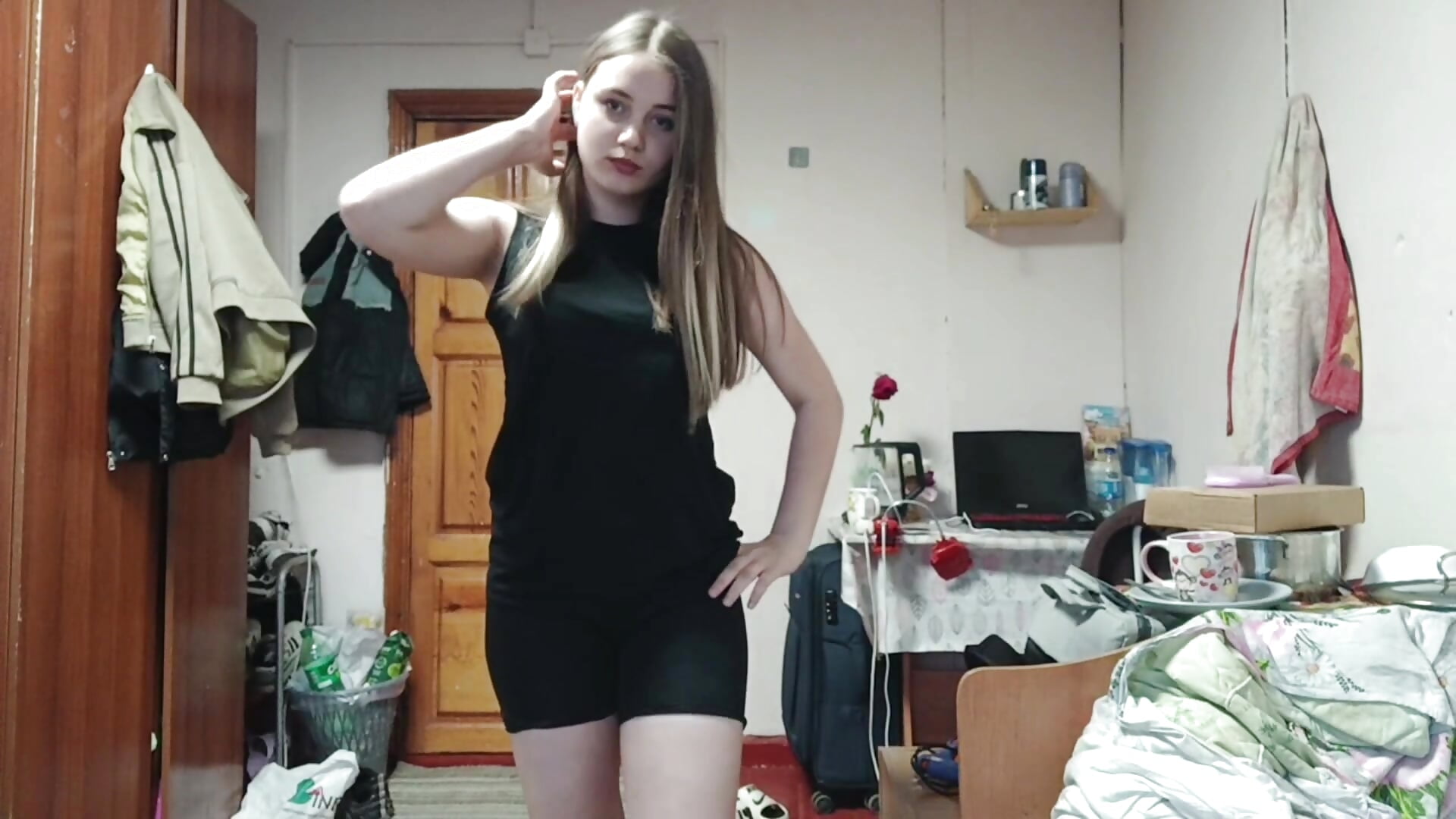 I'm doing sexual gymnastics - βίντεο μοντέλου RoxanneStuard