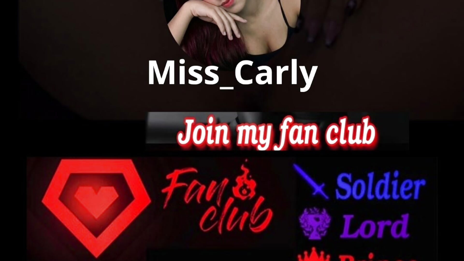 Be part of my club, be a fan and don't miss my exclusive content – video af miss_carly cam-model