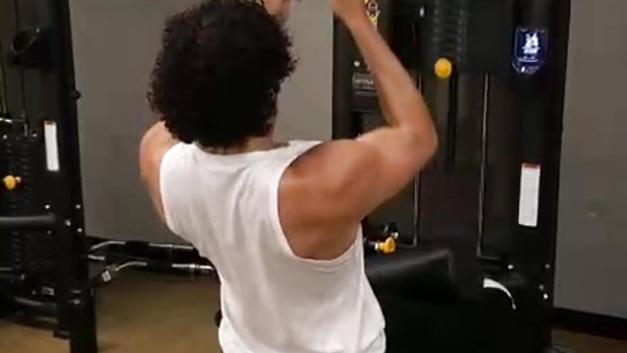 Gym day - video của người mẫu cam JayTaylorr