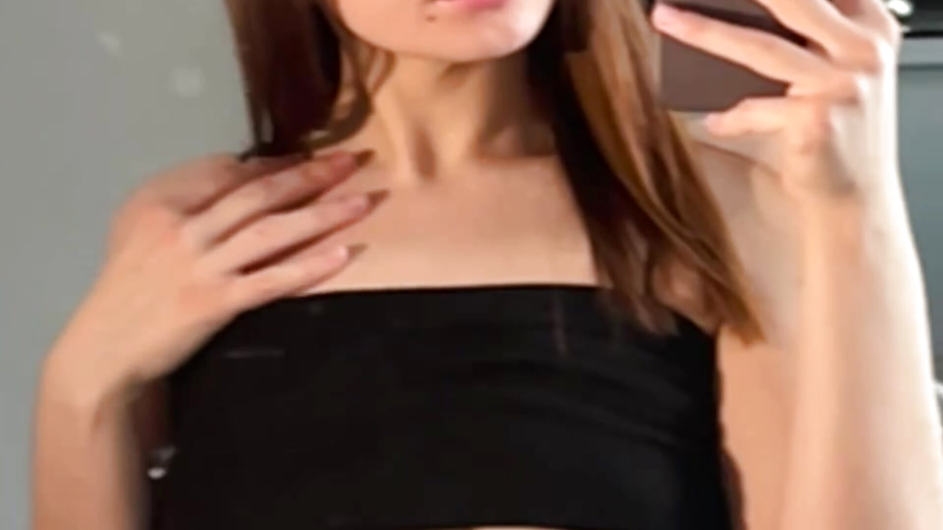 Almost flash boobs???