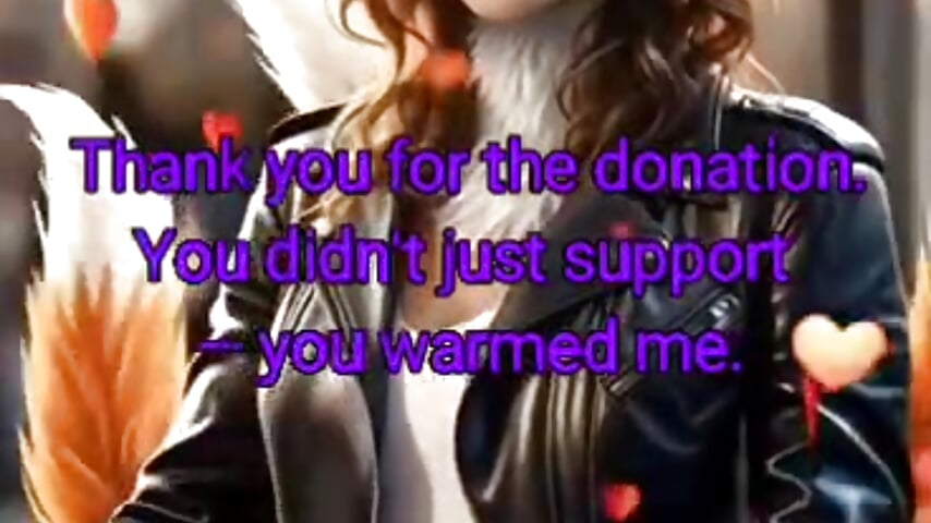 Thank you from Ailin. 🦊💜 - Video von Kumiho_7777 Cam-Model