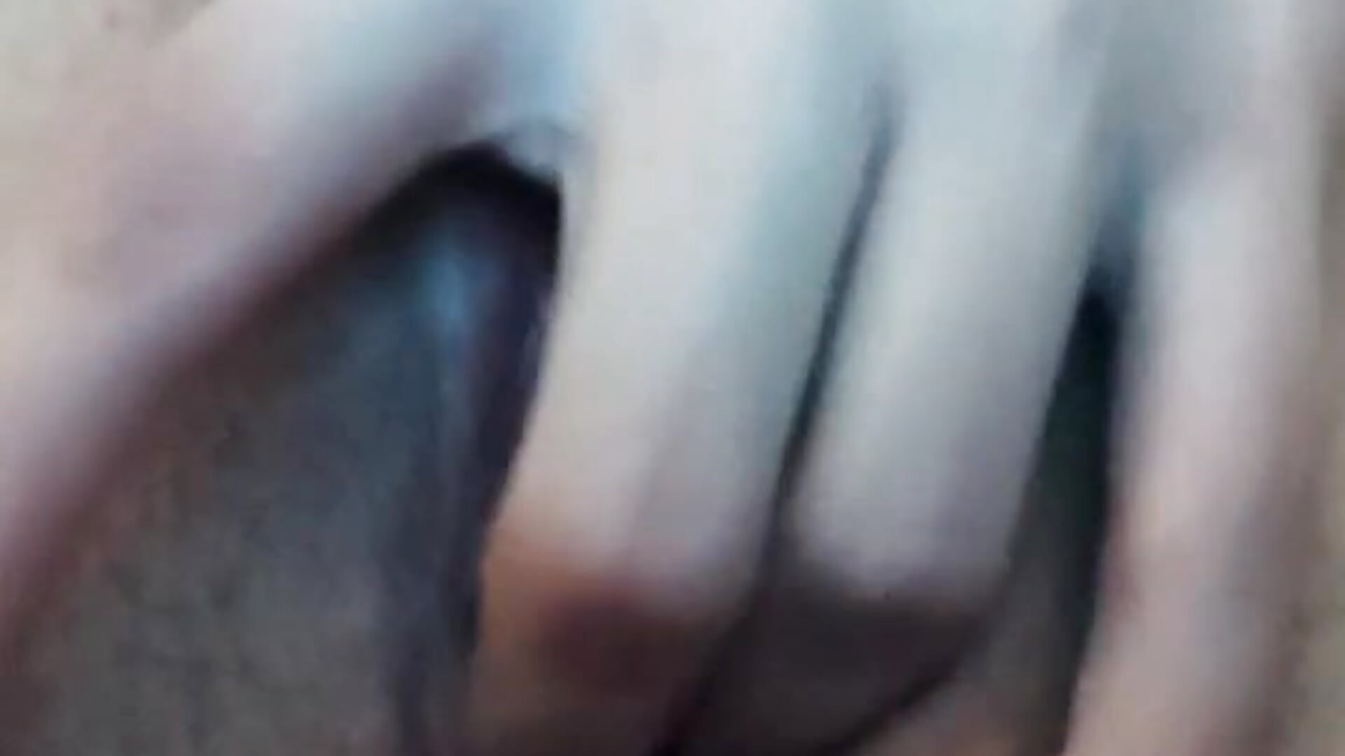 playing with my fingers, very natural