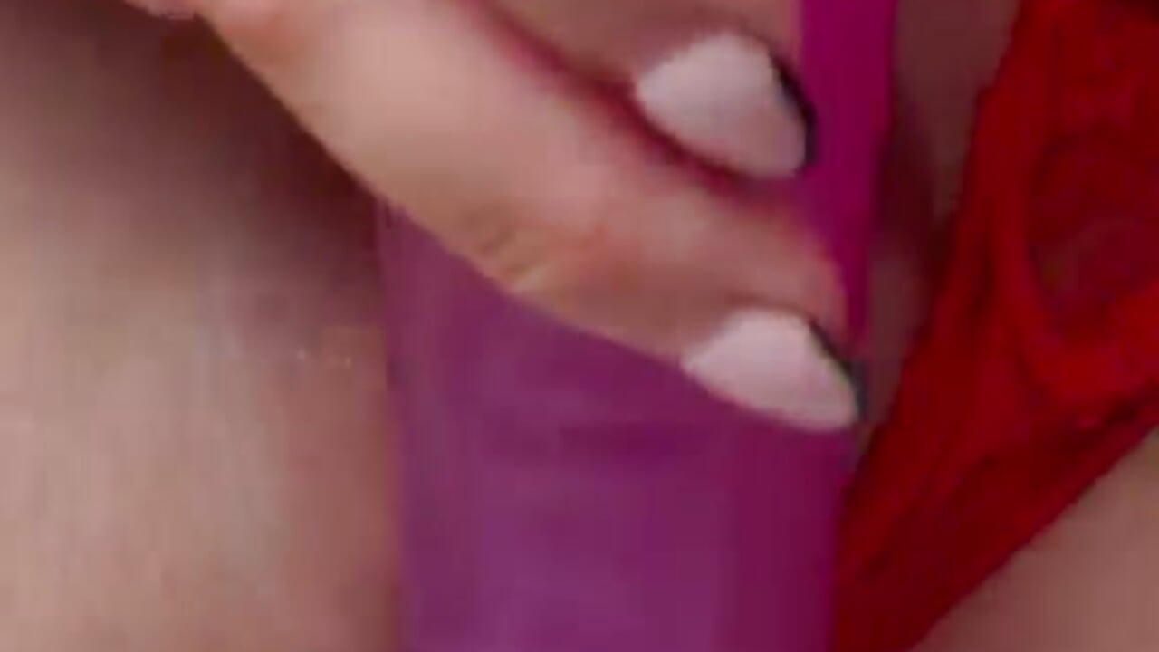 dildo up close pussy fuck 😈
