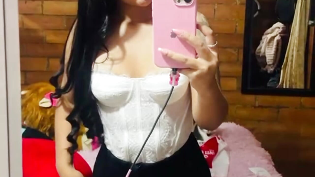 I don't need to do much to provoke you 🖤🩷🖤 - video by charlote_brown cam model