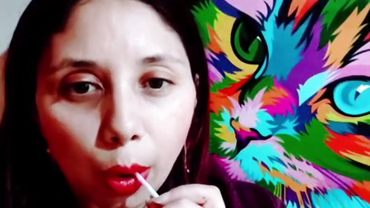 Licking my Bombón Bum 🍭👅 - stephaniesun_ 캠 모델의 동영상