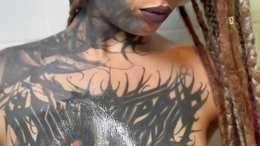 my tattoos and my body sexy🔥 - video by Lucy_Doll8 cam model