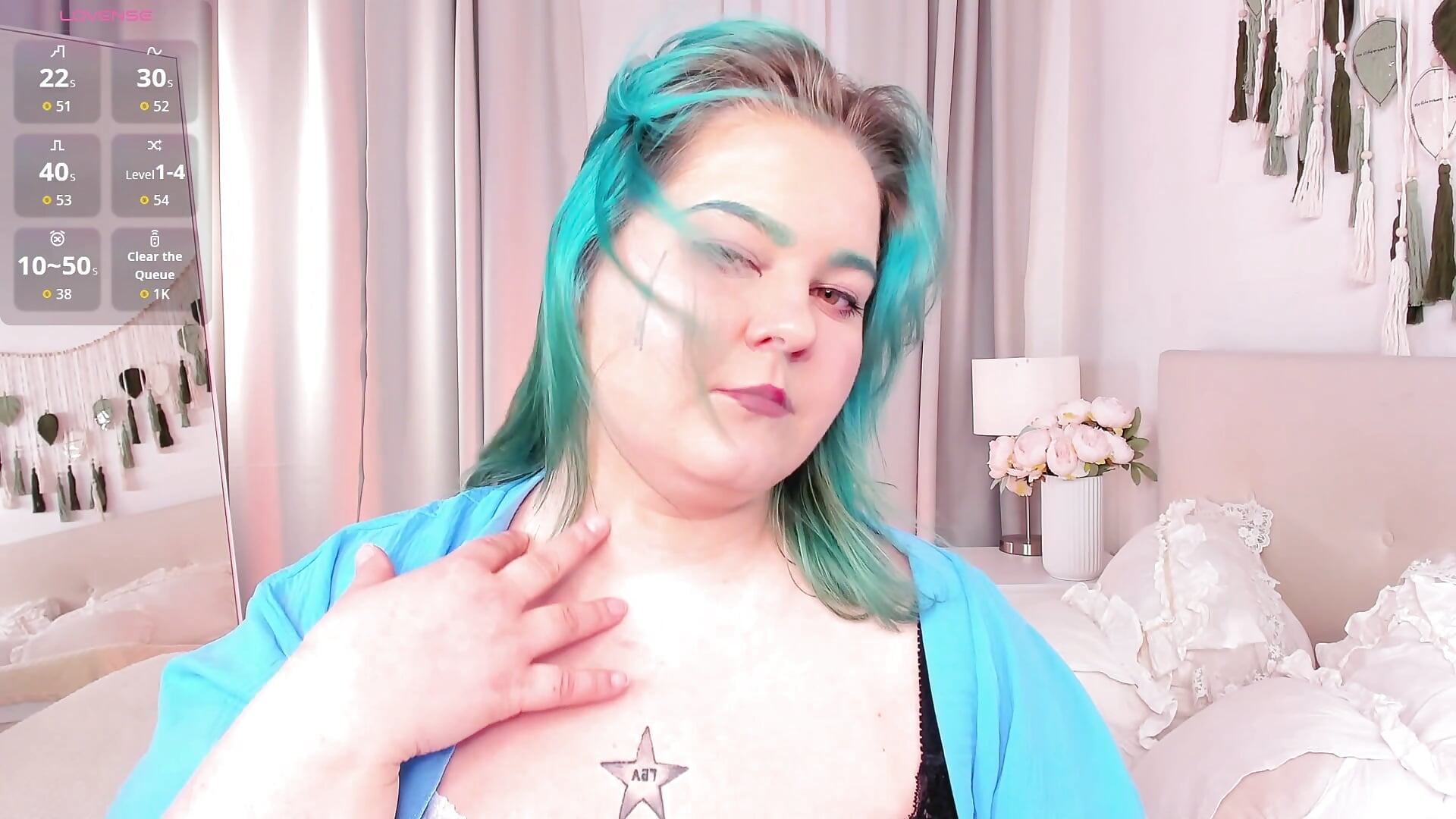 My tattoos - video by Amelia_Skyee cam model