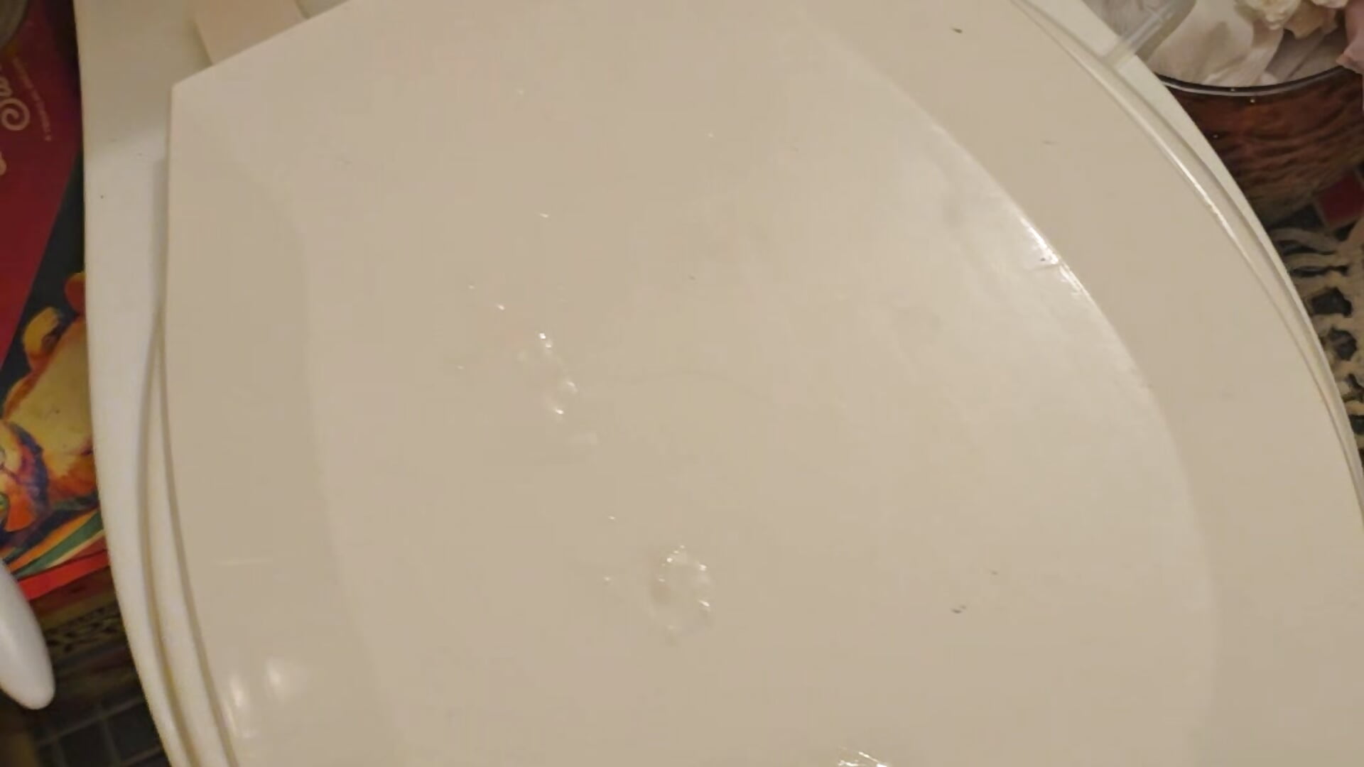 Cum on the toilett - vídeo de la modelo de cam Blcdcktonight