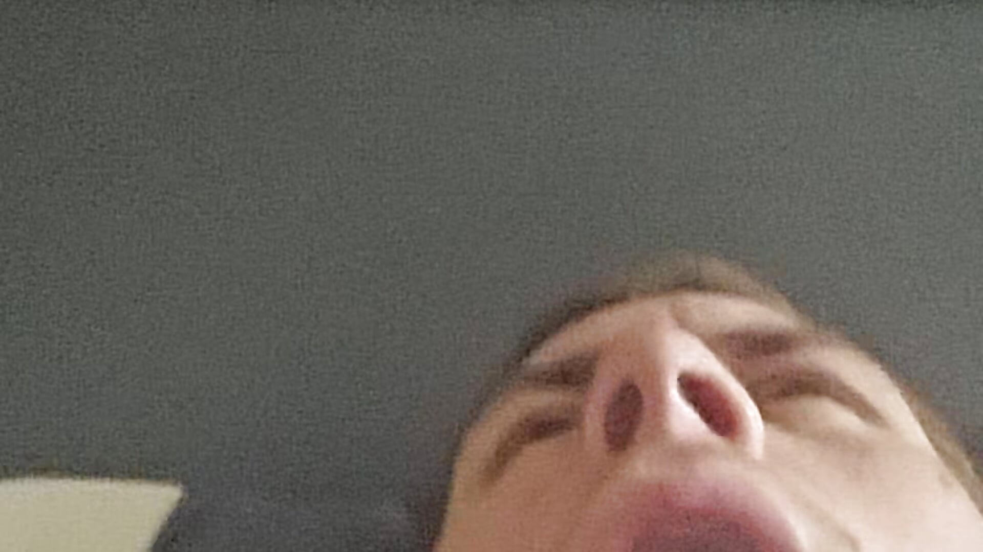 Cumming from getting a blowjob
