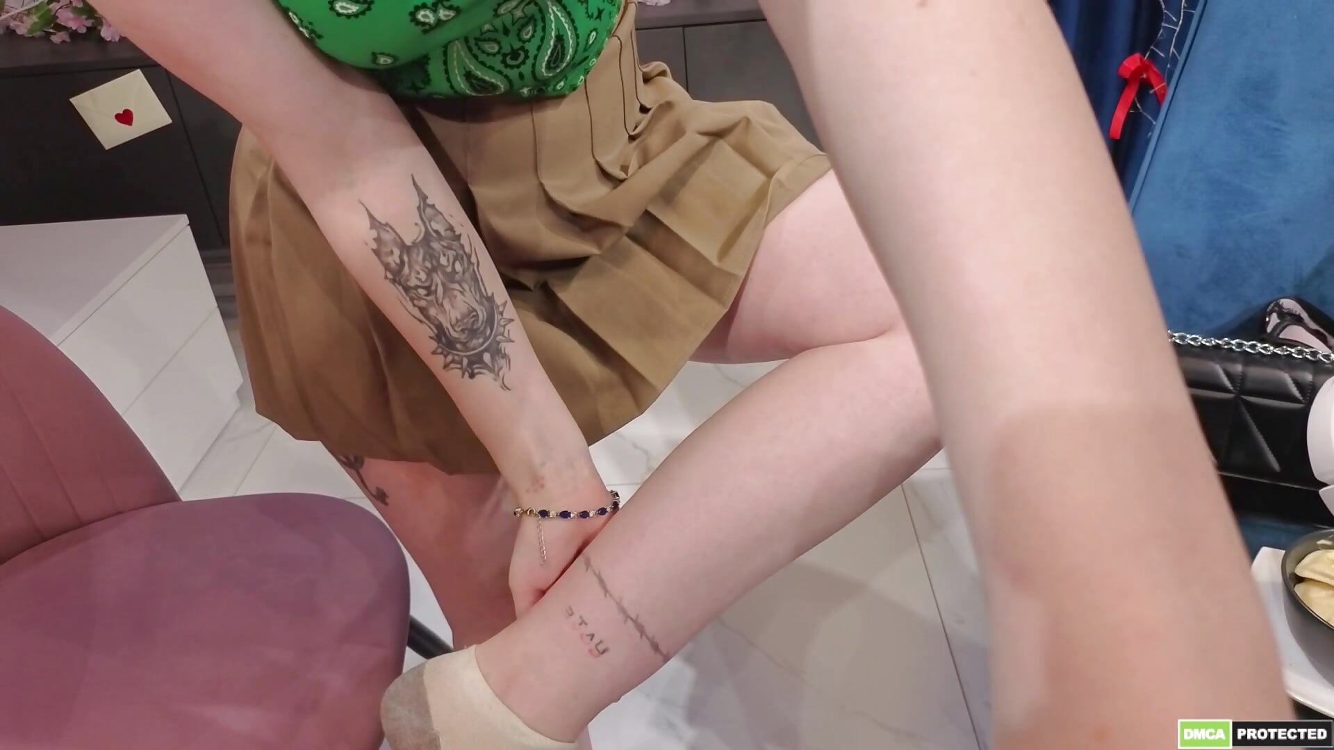My tattoos😘😘 - video by VallieFugate cam model
