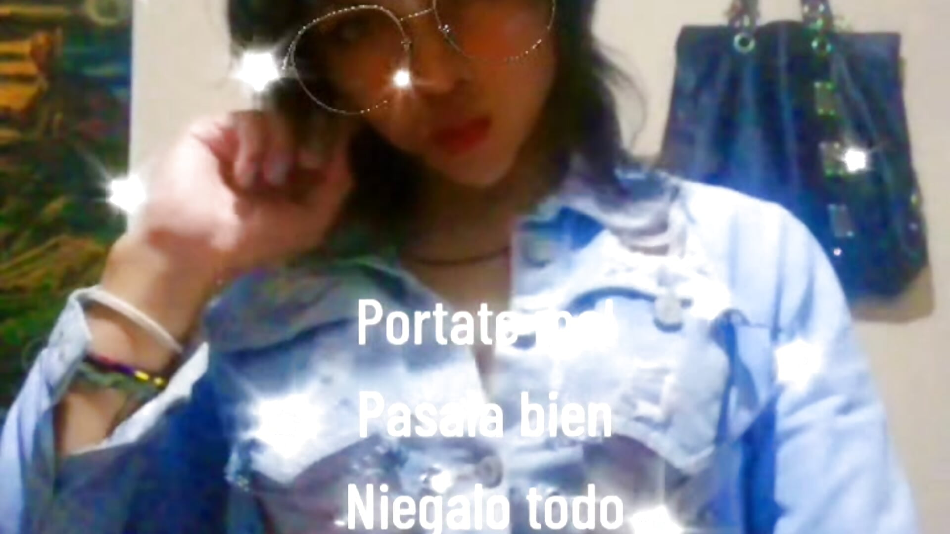 Portate mal / Pásala bien / Niegalo todo 😘