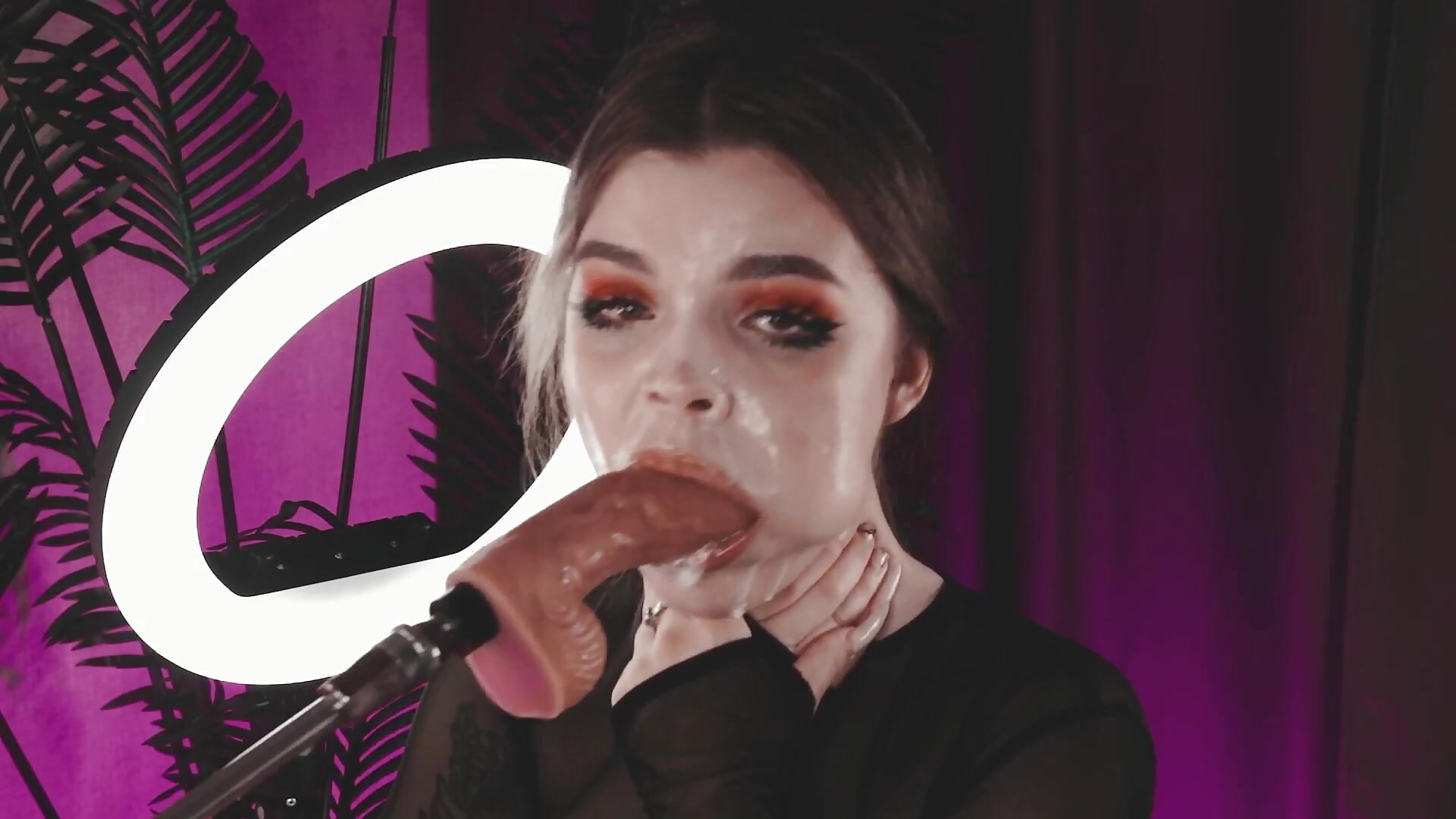 dirty fucking my throat - video by DemarGoo cam model