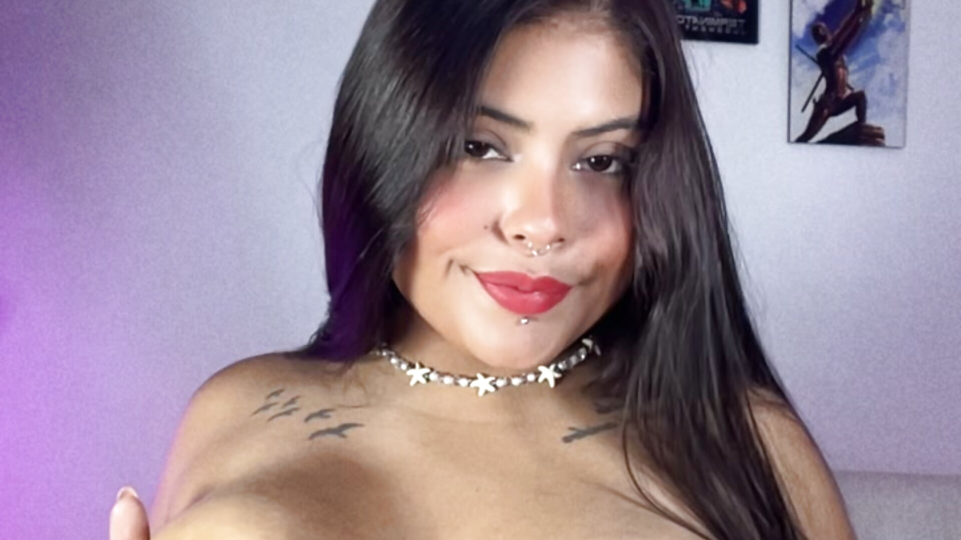 My tattoo art 💖​🎨​ - video by miakushmodel cam model