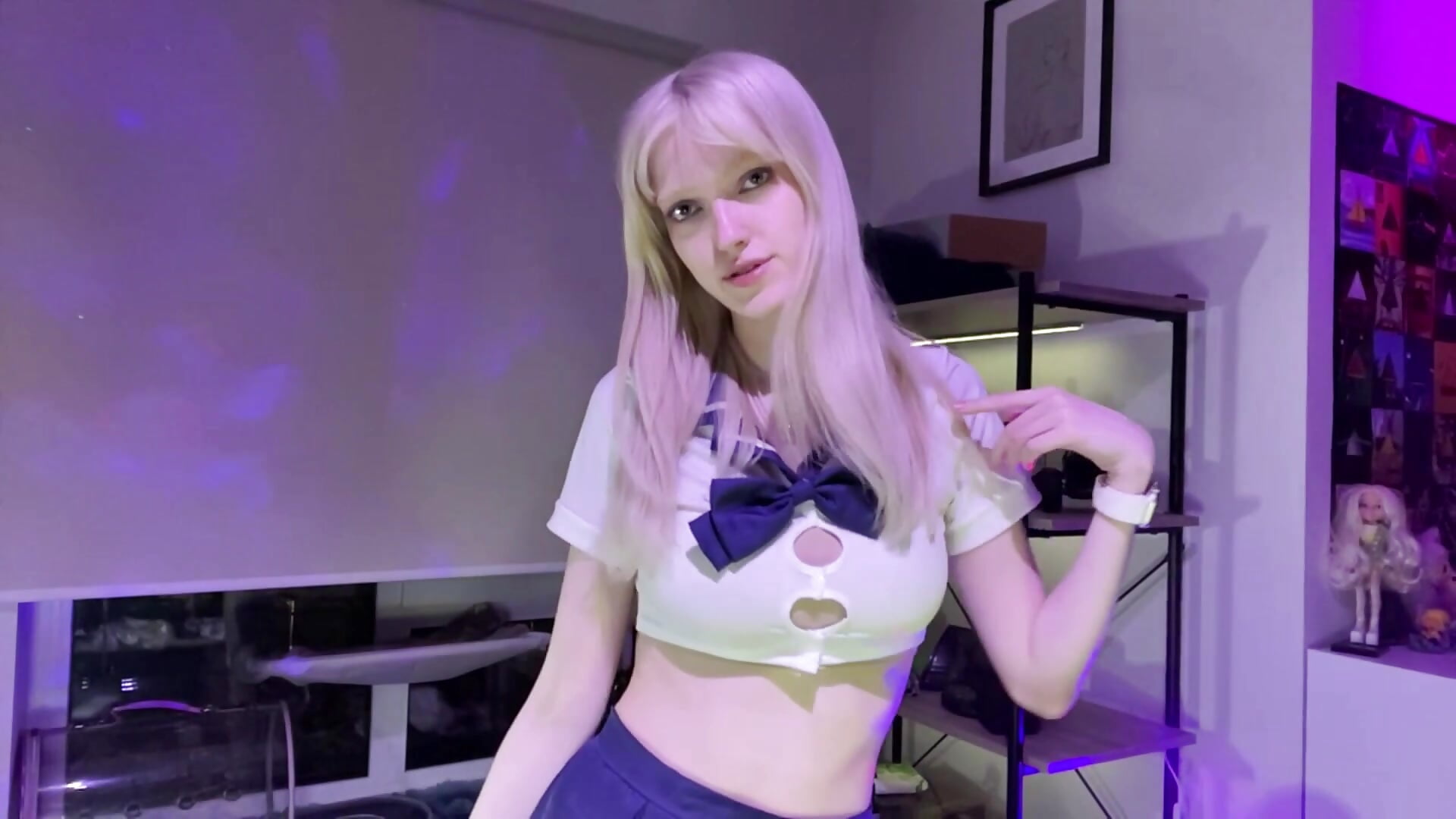 Cosplay – video modela na kameri ShoshanaNogueras