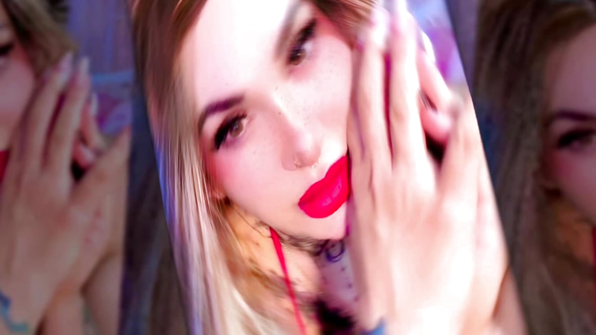What would you like to do to my face?😊💦💦💦🙈－カメラキャストのLaylaWatssonの動画