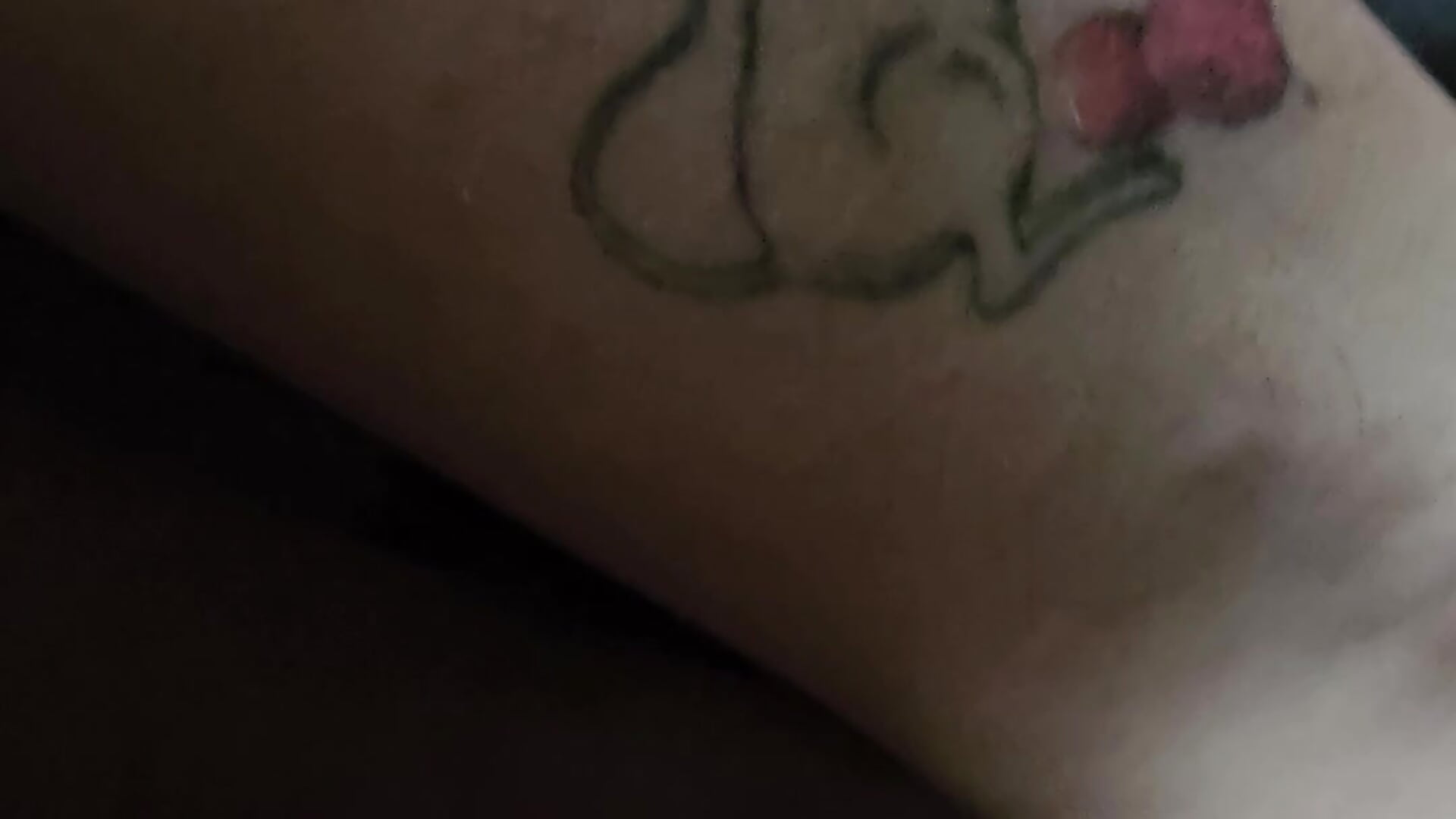 cute tattoo on the leg - video by Jane_me0w cam model