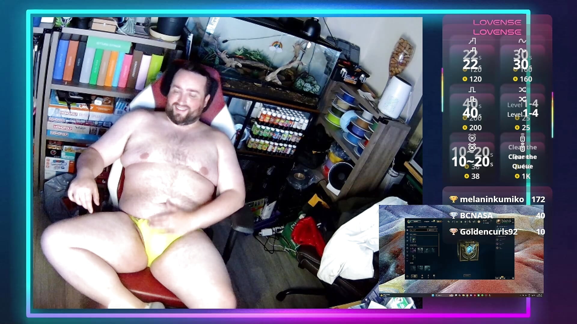 Stream Clip - video by BukkakeDaddy96 cam model