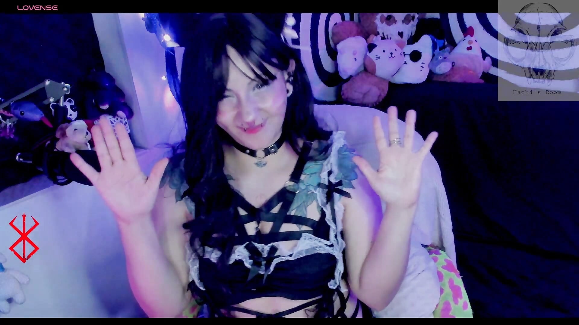 Gyaru dance - vídeo de la modelo de cam Hachi-0880