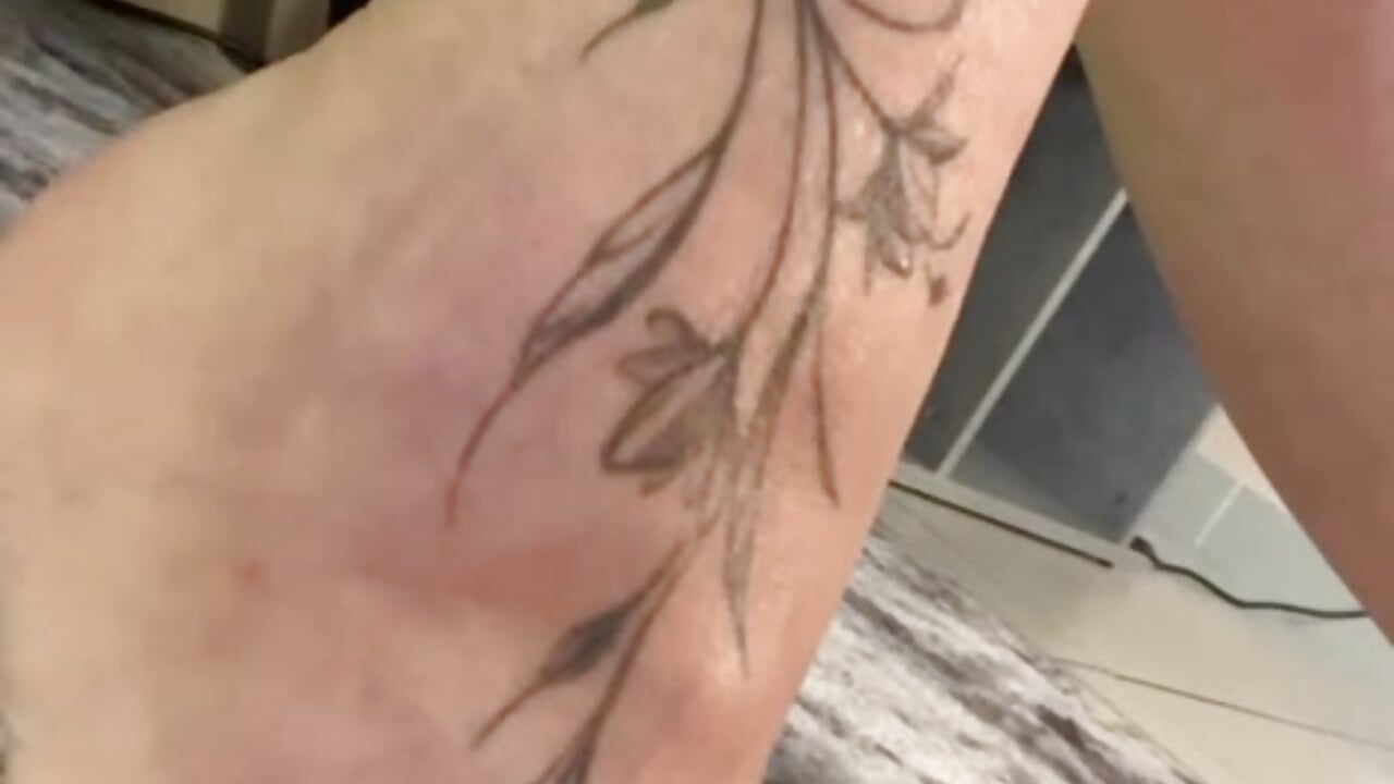 Feet tattoo!