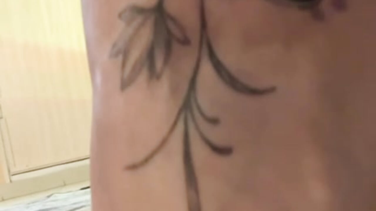 Look at this tattoo on my feet!