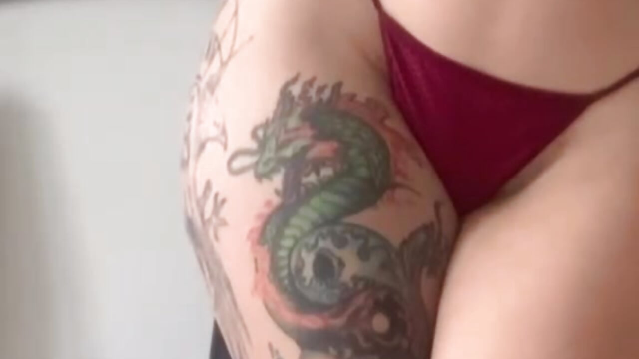 My sexy tattoos - video by seley222 cam model
