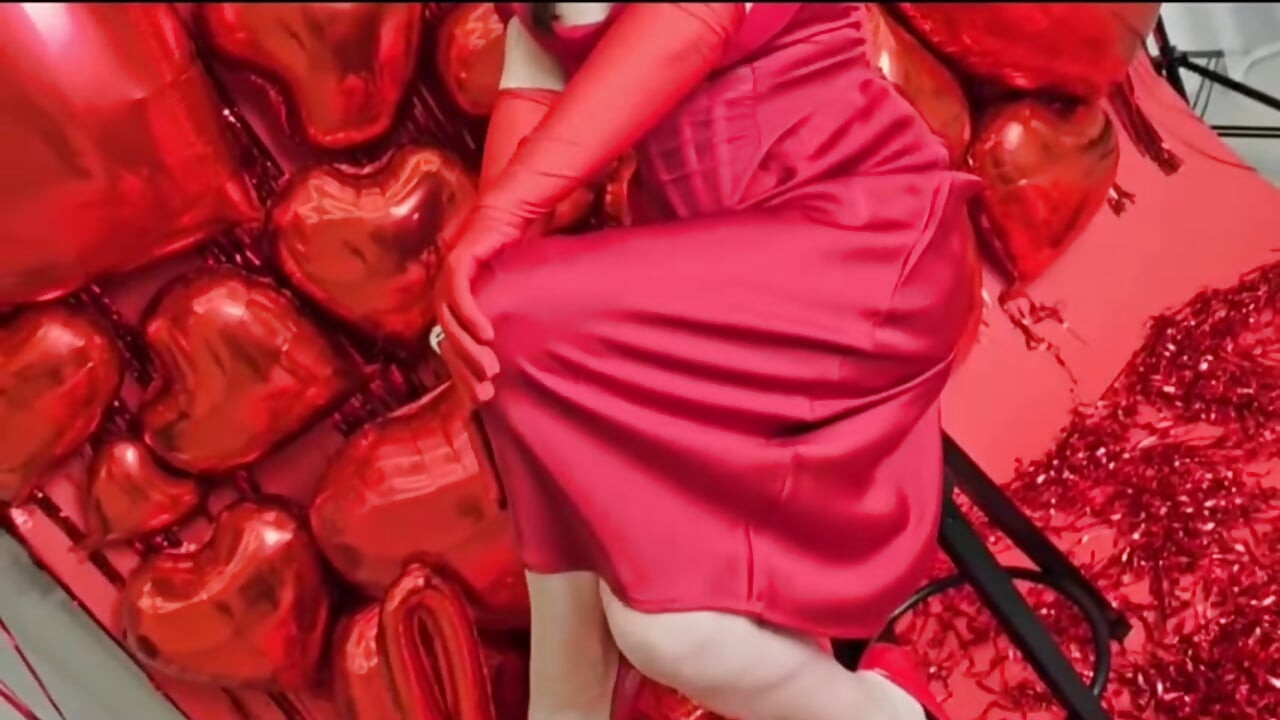 Valentine`s Day - vídeo de la modelo de cam Leya_Carter
