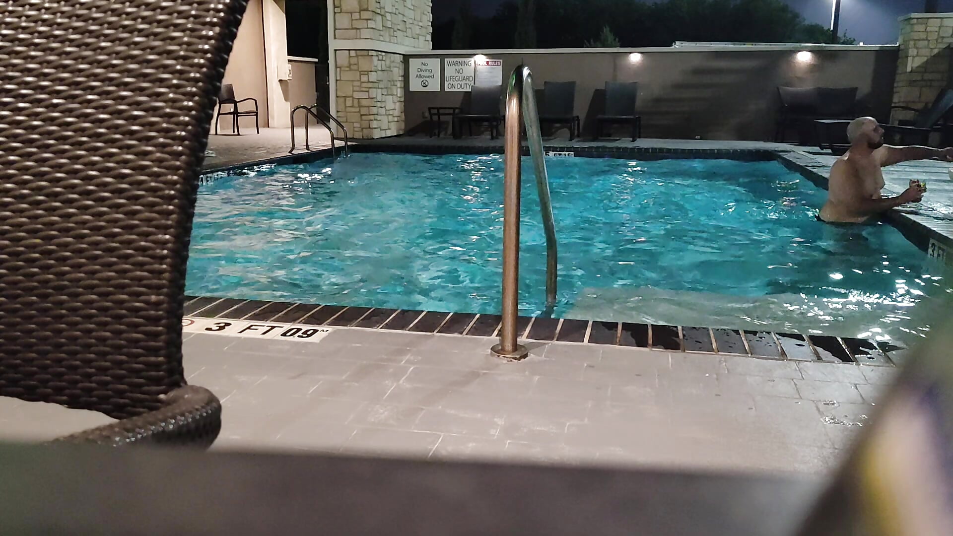 Dip in the pool