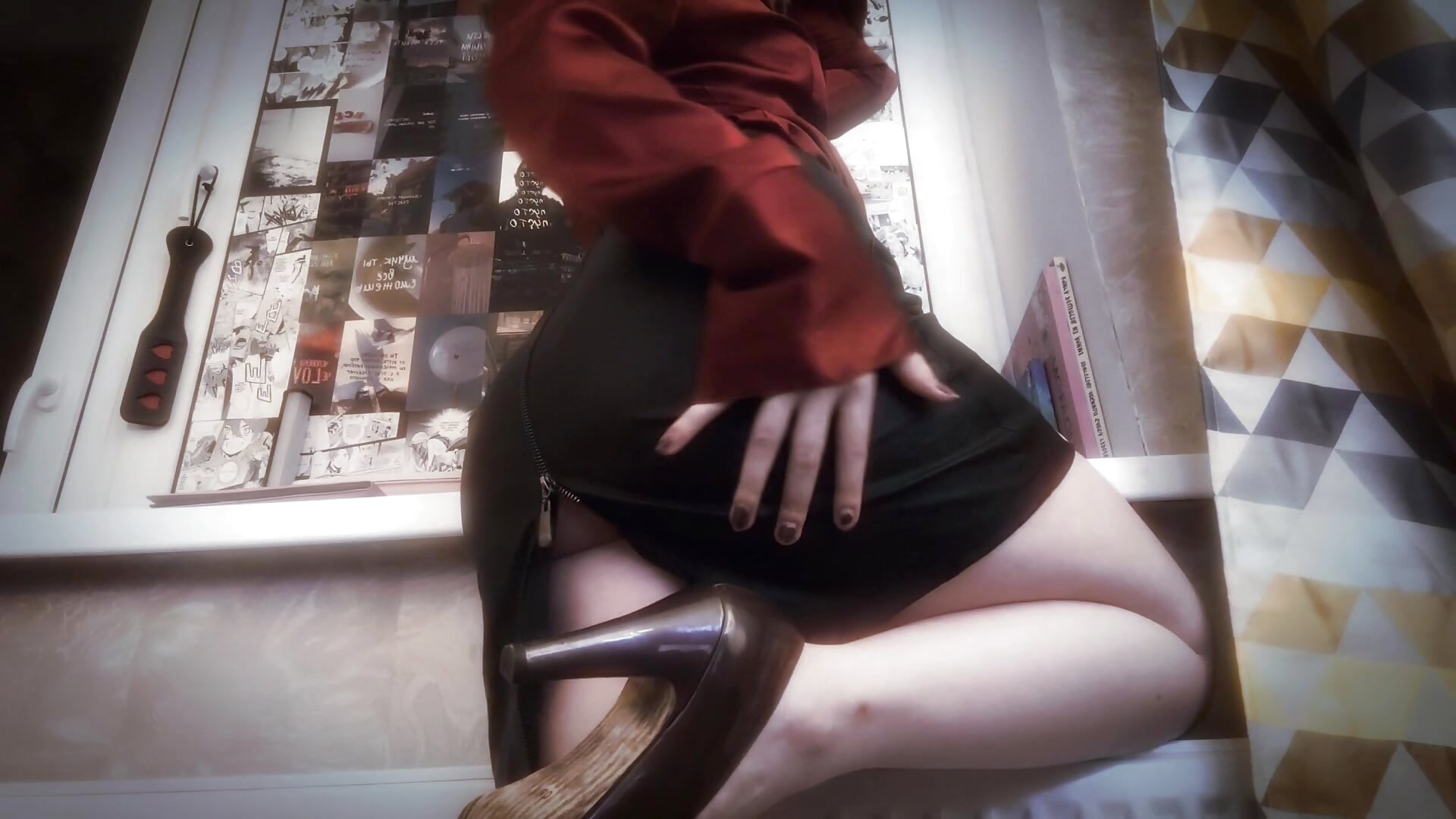 Секси секретарша - clip cu henby_streamss model videochat