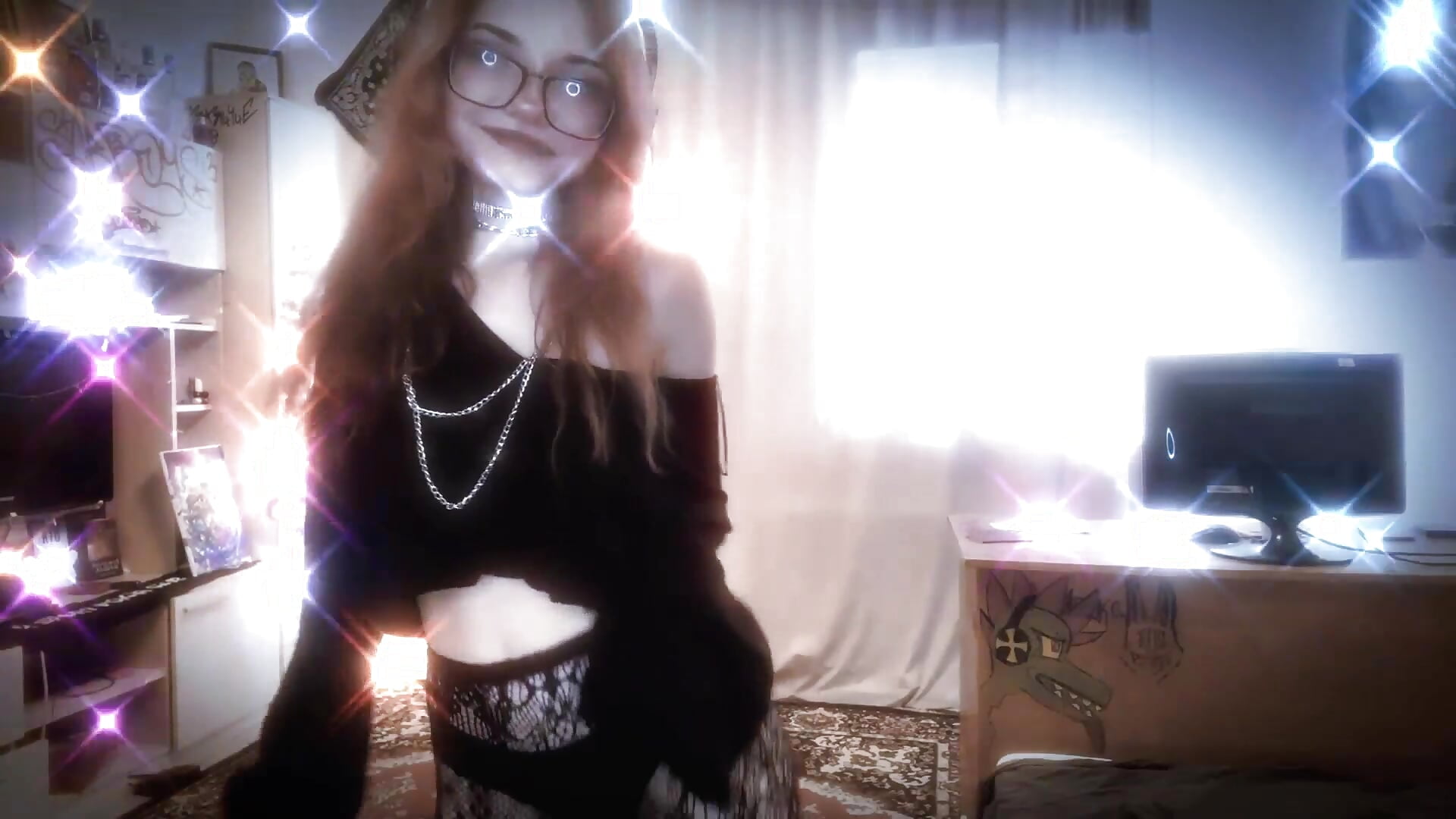Welcome too my little room – video af CuteRedheadPrincess