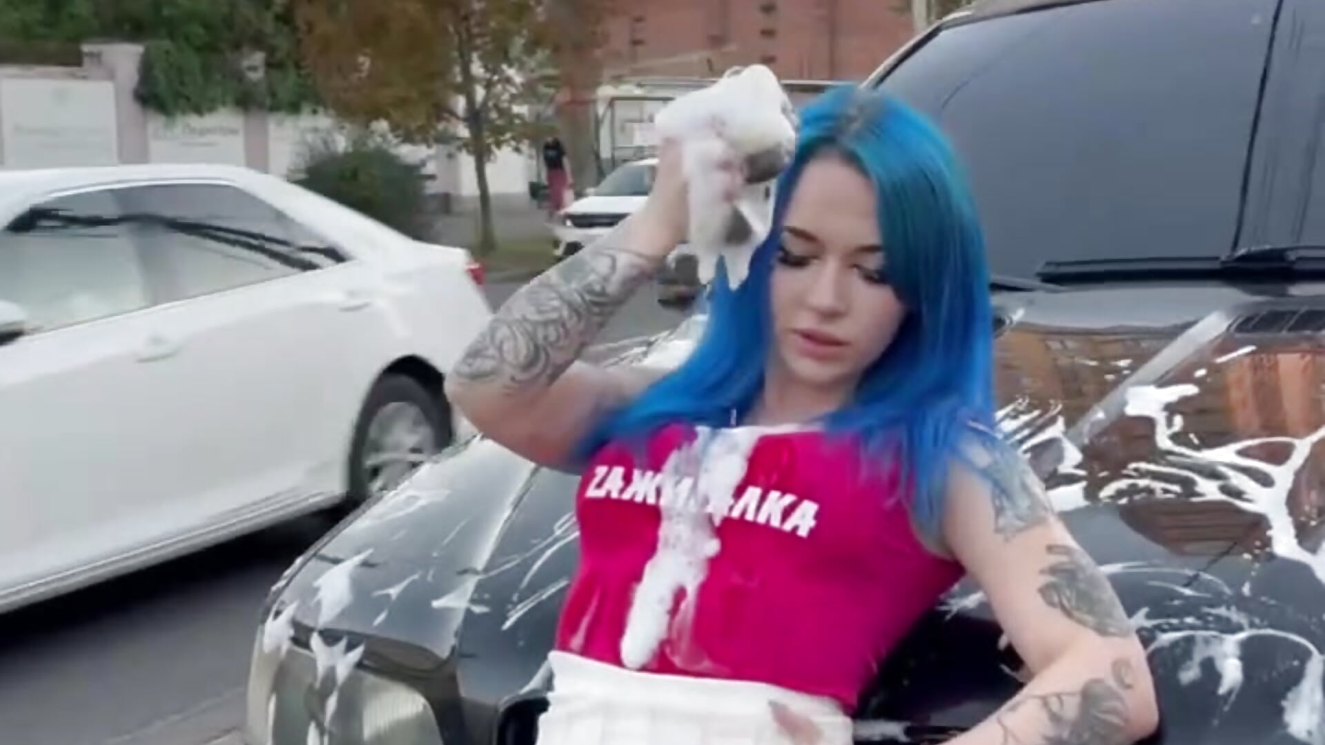 Car Wash - video by sweatslisa cam model