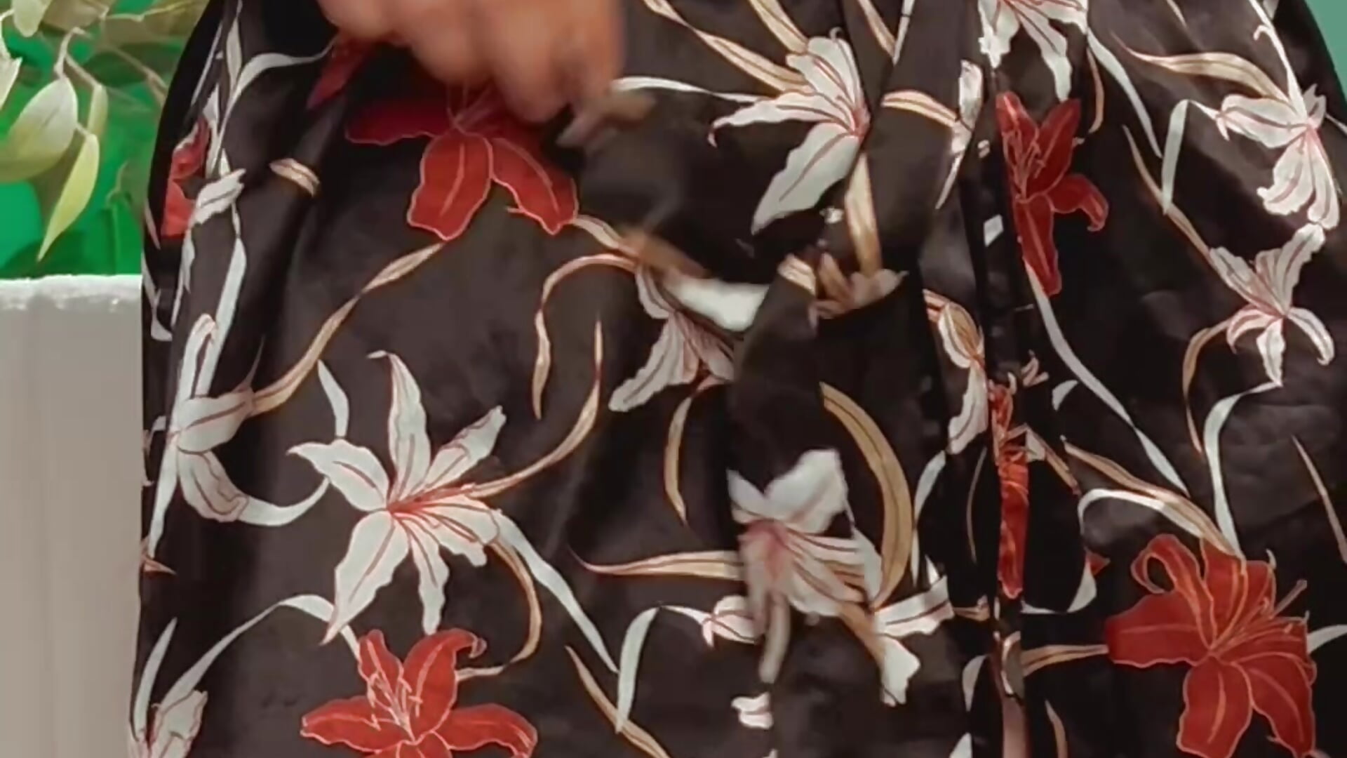 take off kimono