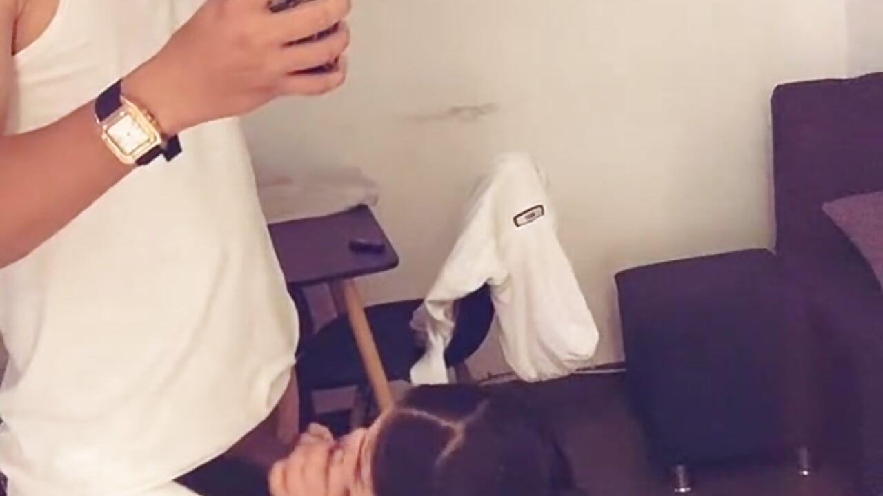 Couple colombian  sucking in mirror - video by MassXCharlotte cam model